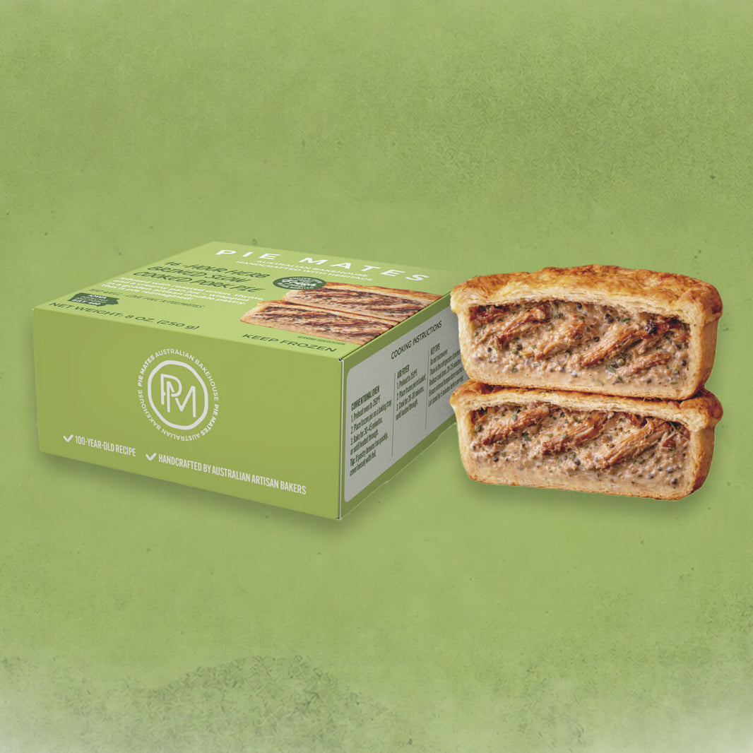 16-Hour Herb Brined Slow Cooked Pork Pie
